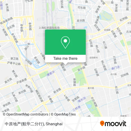中原地产(航华二分行) map