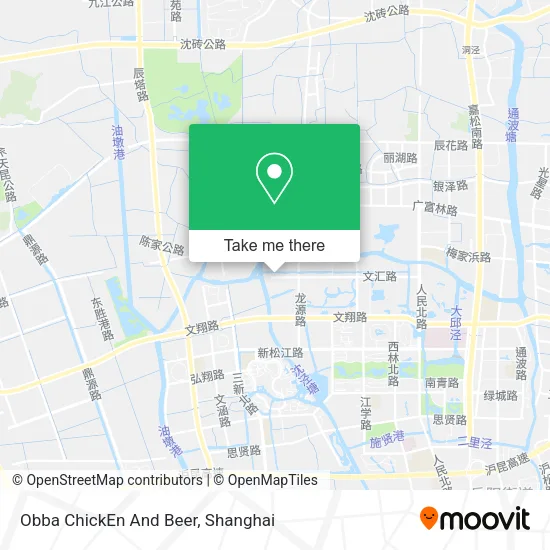 Obba ChickEn And Beer map