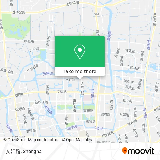 文汇路 map