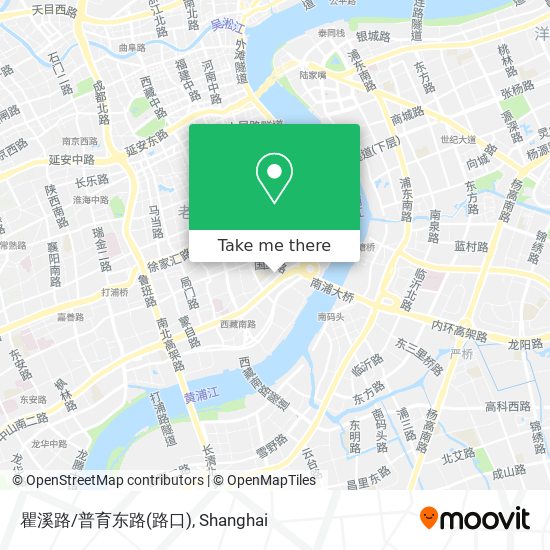 瞿溪路/普育东路(路口) map