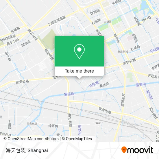 海天包装 map