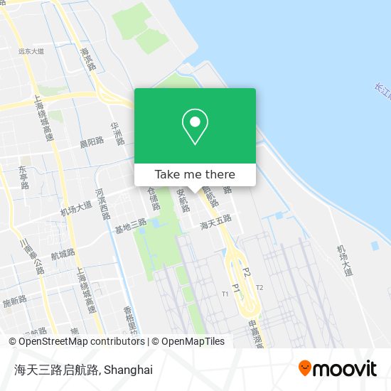 海天三路启航路 map