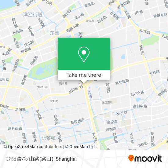 龙阳路/罗山路(路口) map