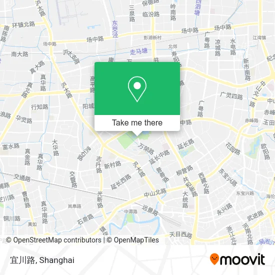 宜川路 map