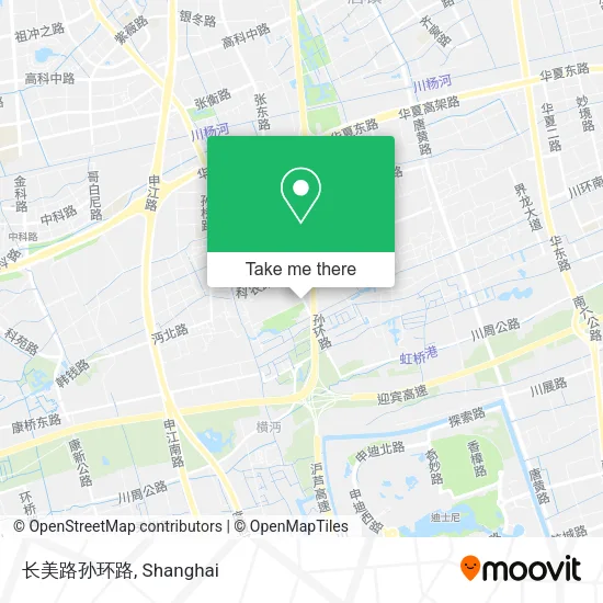 长美路孙环路 map