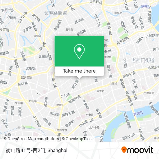 衡山路41号-西2门 map