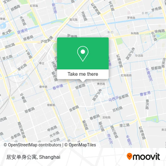 居安单身公寓 map