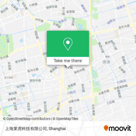 上海莱虎科技有限公司 map