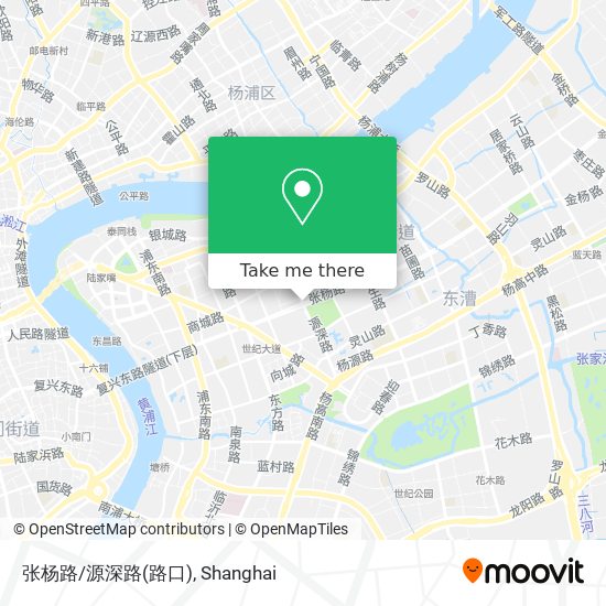 张杨路/源深路(路口) map