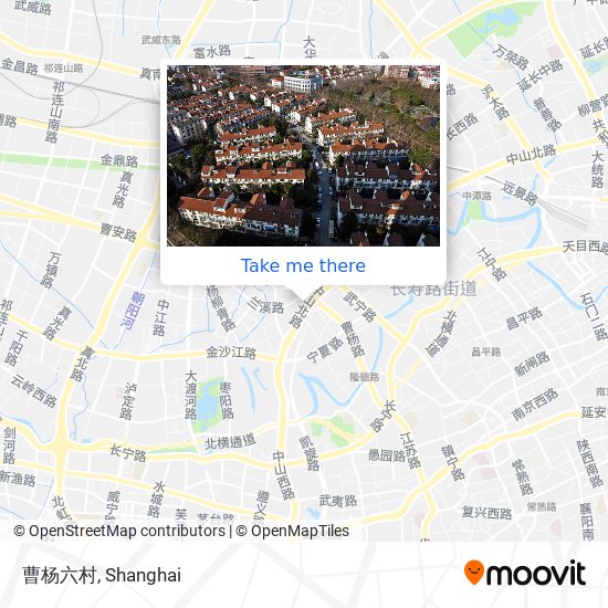 曹杨六村 map