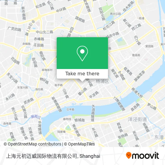 上海元初迈威国际物流有限公司 map