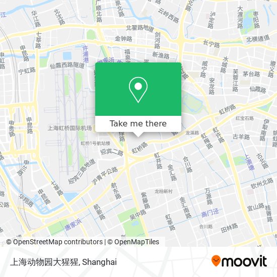 上海动物园大猩猩 map
