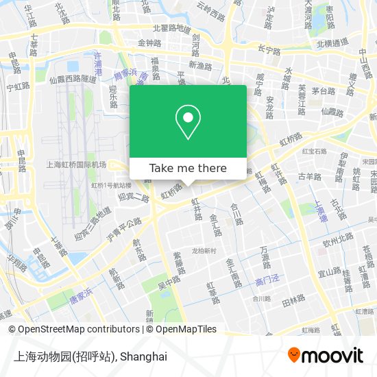 上海动物园(招呼站) map