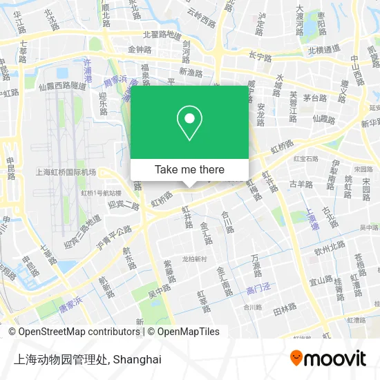 上海动物园管理处 map