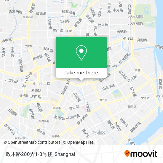 政本路280弄1-3号楼 map