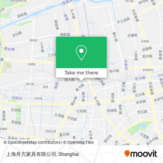 上海舟亢家具有限公司 map