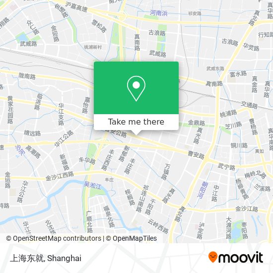上海东就 map
