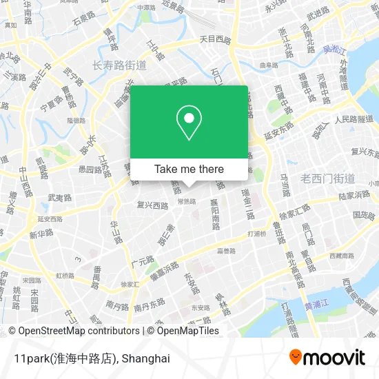 11park(淮海中路店) map