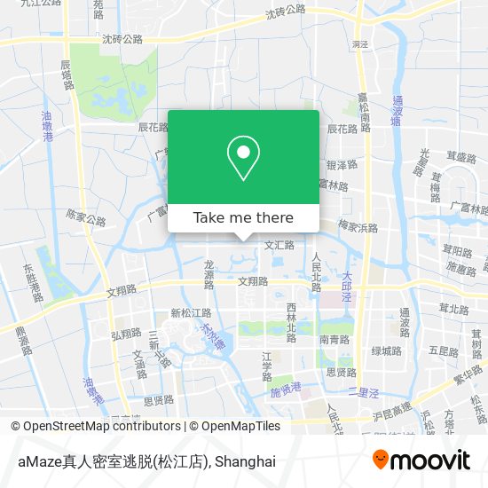 aMaze真人密室逃脱(松江店) map