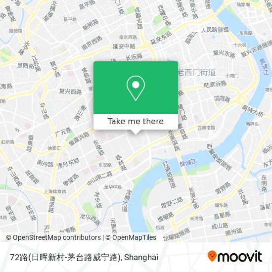 72路(日晖新村-茅台路威宁路) map