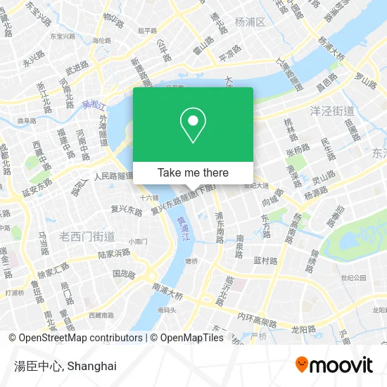 湯臣中心 map