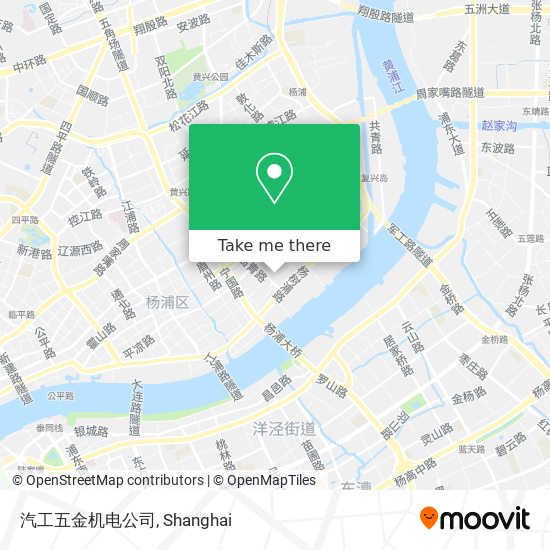 汽工五金机电公司 map