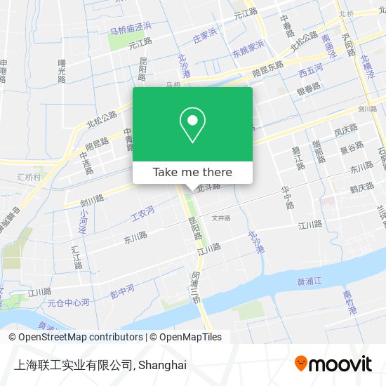 上海联工实业有限公司 map