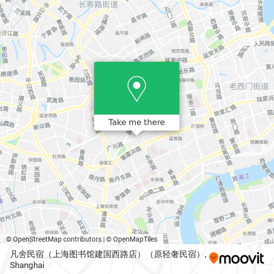 凡舍民宿（上海图书馆建国西路店）（原轻奢民宿） map