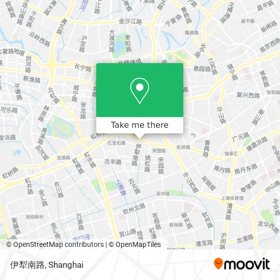伊犁南路 map