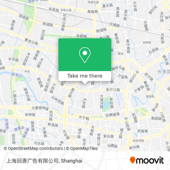 上海回唐广告有限公司 map