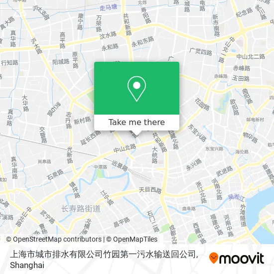 上海市城市排水有限公司竹园第一污水输送回公司 map