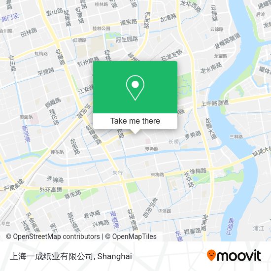 上海一成纸业有限公司 map