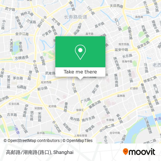 高邮路/湖南路(路口) map