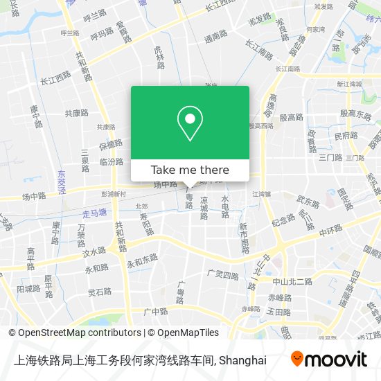 上海铁路局上海工务段何家湾线路车间 map