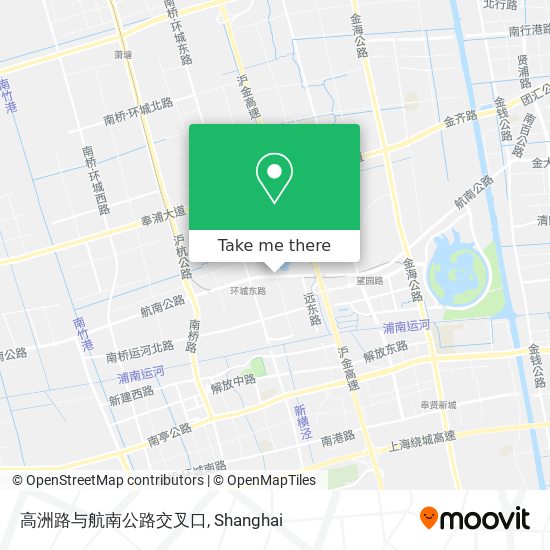 高洲路与航南公路交叉口 map