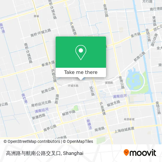 高洲路与航南公路交叉口 map