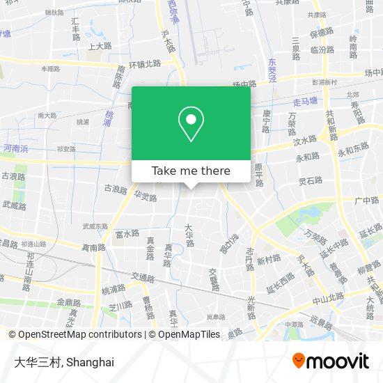 大华三村 map