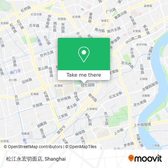 松江永宏切面店 map