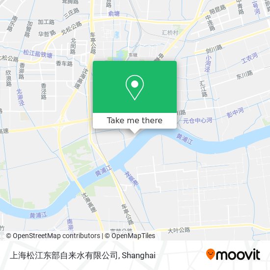 上海松江东部自来水有限公司 map