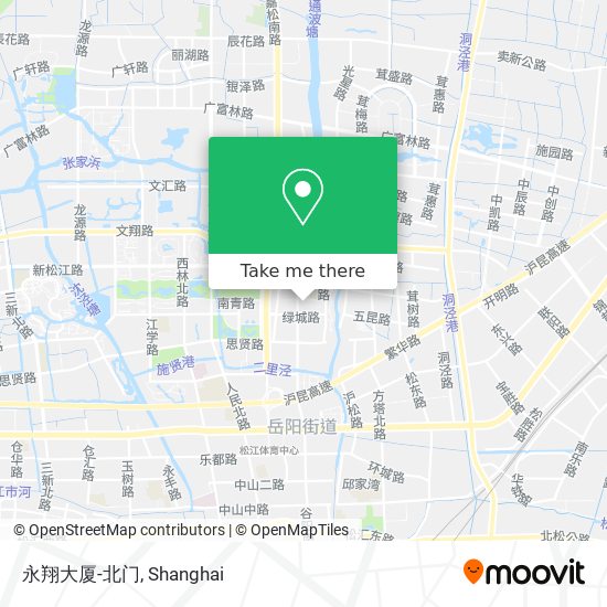永翔大厦-北门 map