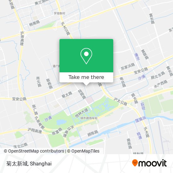 菊太新城 map