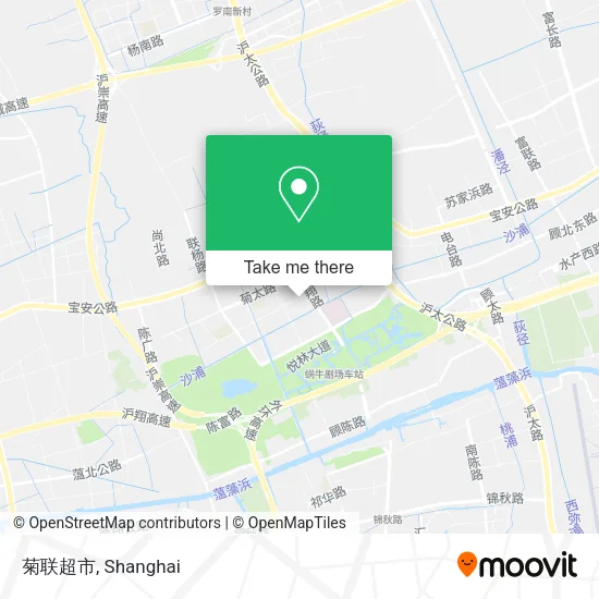 菊联超市 map