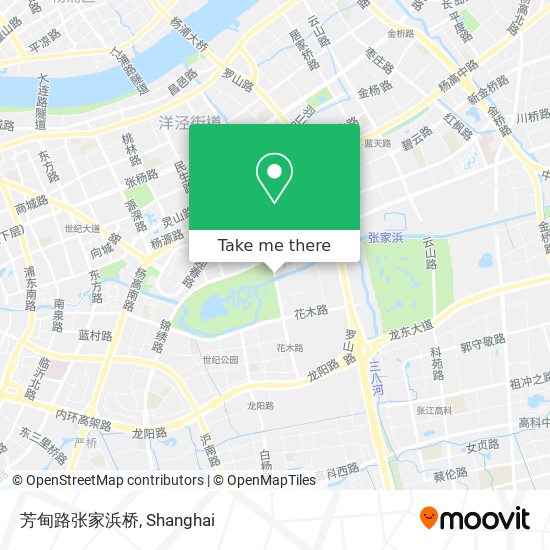 芳甸路张家浜桥 map