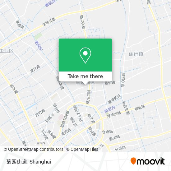 菊园街道 map