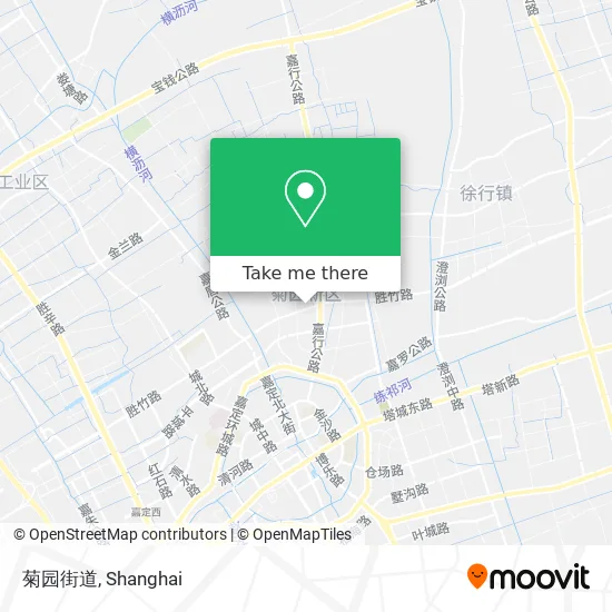 菊园街道 map