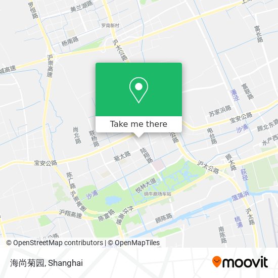 海尚菊园 map