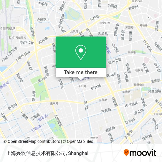 上海兴软信息技术有限公司 map