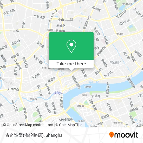 古奇造型(海伦路店) map