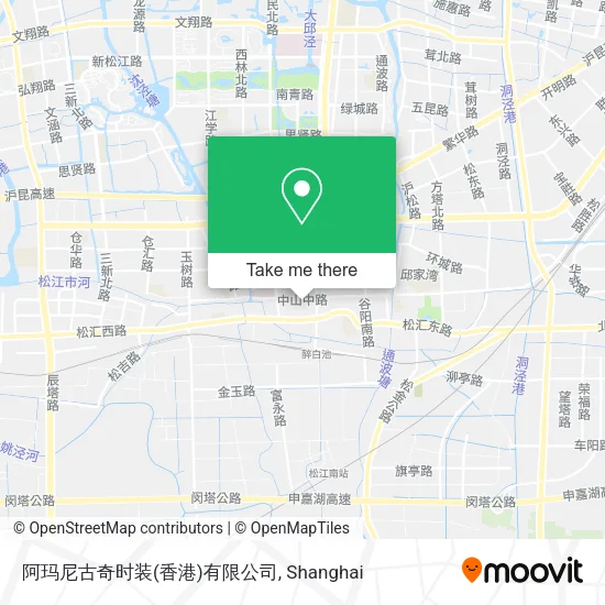 阿玛尼古奇时装(香港)有限公司 map