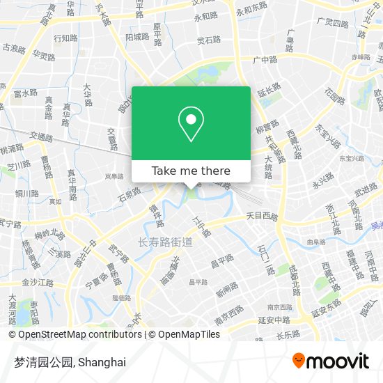 梦清园公园 map